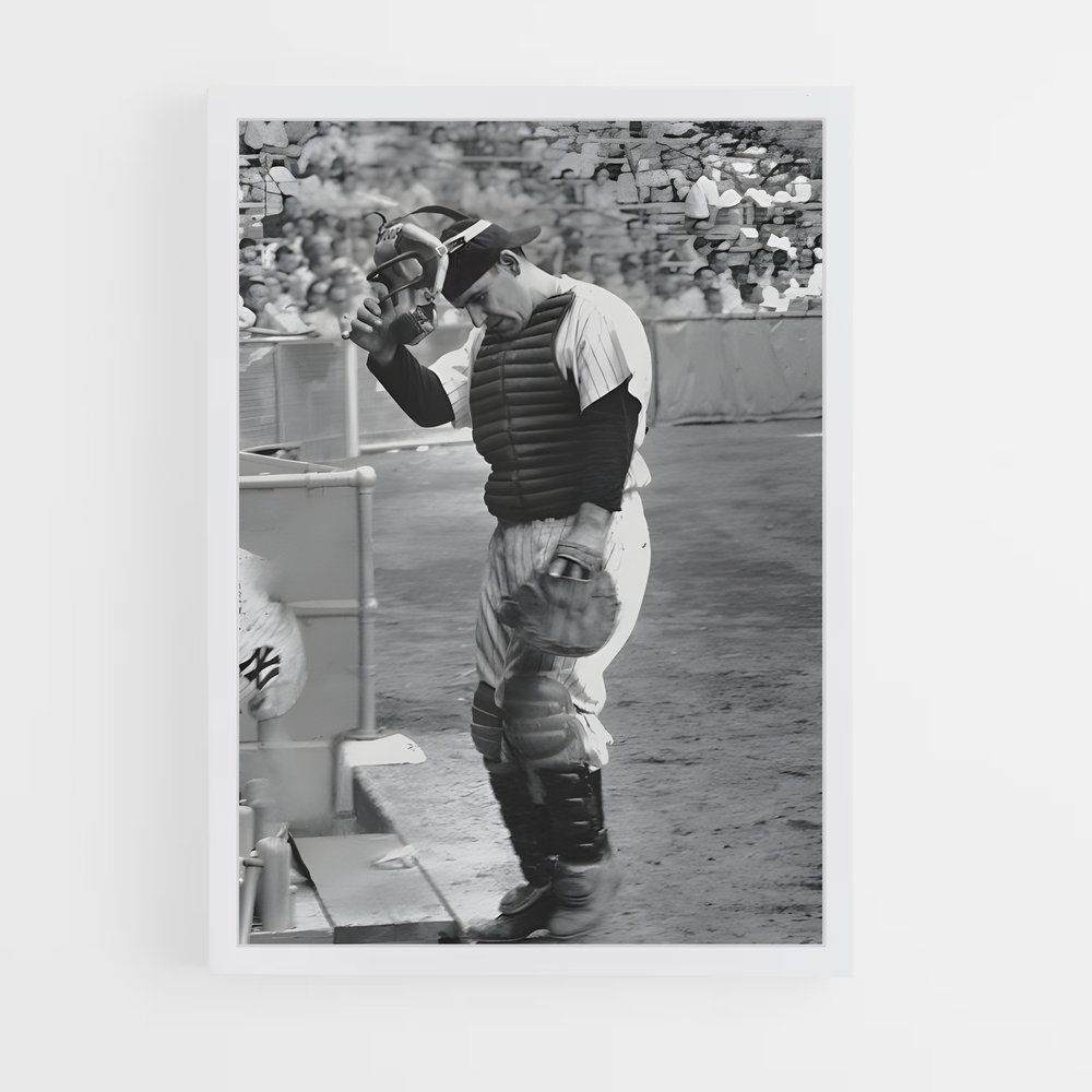 Poster Yogi's Pitch – affiche Baseball (vue 3)